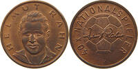 BRD MEDAILLE HELMUT RAHN 40X NATIONALSPIELER FUSSBALL -