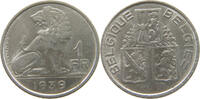 BELGIUM 1 FRANC LEOPOLD III. (1934-1951) -