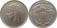 BELGIUM 10 FRANCS BAUDOUIN I. (1951-1993) MINTING ERROR HEAD -