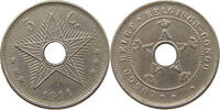CONGO BELGIAN 5 CENTIMES ALBERT I. 1909-1934 -