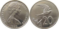 COOK ISLANDS 20 CENTS ELIZABETH II. (1952-2022) -