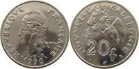 FRENCH NEW CALEDONIA 20 FRANCS -