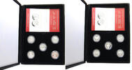 BRD SET ERSTE FÜNF 5X 925 SILVER 11.2G -