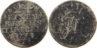 BRANDENBURG PREUßEN 1/24 TALER Friedrich II. 1740-1786 -