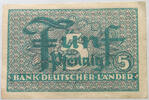 BRD 5 PFENNIG BANK DEUTSCHER LÄNDER -