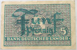 BRD 5 PFENNIG BANK DEUTSCHER LÄNDER -