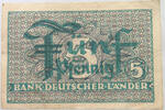 BRD 5 PFENNIG BANK DEUTSCHER LÄNDER -
