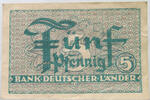 BRD 5 PFENNIG BANK DEUTSCHER LÄNDER -