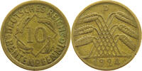 WEIMARER REPUBLIK 10 RENTENPFENNIG DIE ERROR -