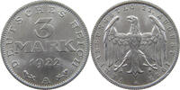 WEIMARER REPUBLIK 3 MARK VERFASSUNGSTAG -
