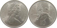 GREAT BRITAIN 10 NEW PENCE ELIZABETH II. (1952-2022) -