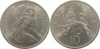 GREAT BRITAIN 10 NEW PENCE ELIZABETH II. (1952-2022) -