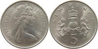 GREAT BRITAIN 5 NEW PENCE ELIZABETH II. (1952-2022) -