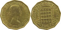 GREAT BRITAIN THREEPENCE ELIZABETH II. (1952-2022) -