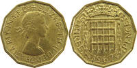 GREAT BRITAIN THREEPENCE ELIZABETH II. (1952-2022) -