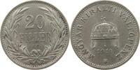 HAUS HABSBURG 20 FILLER FRANZ JOSEPH I. (1848-1916) -