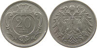 HAUS HABSBURG 20 HELLER FRANZ JOSEPH I. (1848-1916) -