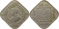 INDIA BRITISH 2 ANNAS GEORGE V. (1910-1936) -