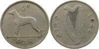 IRELAND 6 PENCE 1942 SS