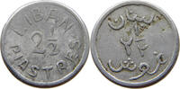 LEBANON 2 1/2 PIASTRES -