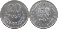 20 GROSZY 1949 POLAND ALUMINIUM UNC