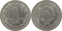 YUGOSLAVIA 1 DINAR 1965 VZ