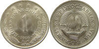 YUGOSLAVIA 1 DINAR 1976 VZ