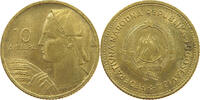 YUGOSLAVIA 10 DINARA 1955 VZ