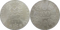 ÖSTERREICH 100 SCHILLING OLYMPIADE 1976 VZ