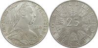 ÖSTERREICH 25 SCHILLING MARIA THERESIA -
