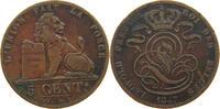 BELGIUM 5 CENTIMES LEOPOLD I. (1831-1865) -