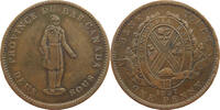 CANADA QUEBEC 2 SOUS PENNY TOKEN QUEBEC BANC -