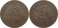 CANADA HALFPENNY TOKEN HALIFAX STARR SHANNON -