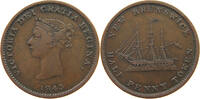 CANADA HALFPENNY TOKEN NEW BRUNSWICK -