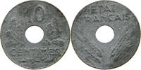 FRANCE 10 CENTIMES VERY THIN PLANCHET 0.88G -