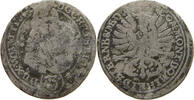 SCHLESIEN WÜRTTEMBERG ÖLS 3 KREUZER CHRISTIAN ULRICH 1664-1704 -