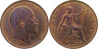 GREAT BRITAIN HALFPENNY EDWARD VII. (1901 - 1910) -