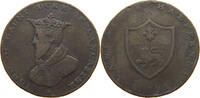GREAT BRITAIN HALFPENNY TOKEN LANCASTER JOHN OF GAUNT -