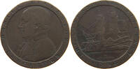 GREAT BRITAIN HALFPENNY TOKEN LANCASTER -