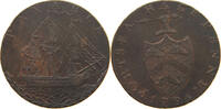 GREAT BRITAIN HALFPENNY TOKEN 1794 PORTSEA SS