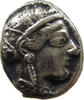 GREECE ANCIENT TETRADRACHM FORGERY COPY NACHPRÄGUNG NON SILVER -