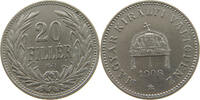 HAUS HABSBURG 20 FILLER FRANZ JOSEPH I. (1848-1916) -