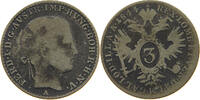 HAUS HABSBURG 3 KREUZER FERDINAND I. (1835-1848) -