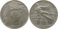 ITALY 20 CENTESIMI VITTORIO EMANUELE III. (1900 - 1946) -