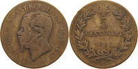 ITALY 5 CENTESIMI VITTORIO EMANUELE II. (1861-1878) -