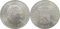 2 1/2 GULDEN 1964 NETHERLANDS ANTILLES  VZ