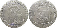 NETHERLANDS WEST FRIESLAND 1 GULDEN RESTRIKE -