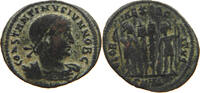 ROME EMPIRE FOLLIS CONSTANTINUS II. 317-340 GLORIA EXERCITVS -