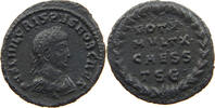 ROME EMPIRE FOLLIS CRISPUS 316-326 VOT V MVLT X CAES THESSALONICA -