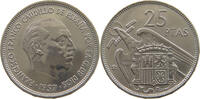 SPAIN 25 PESETAS FRANCISCO FRANCO (1939-1975) -